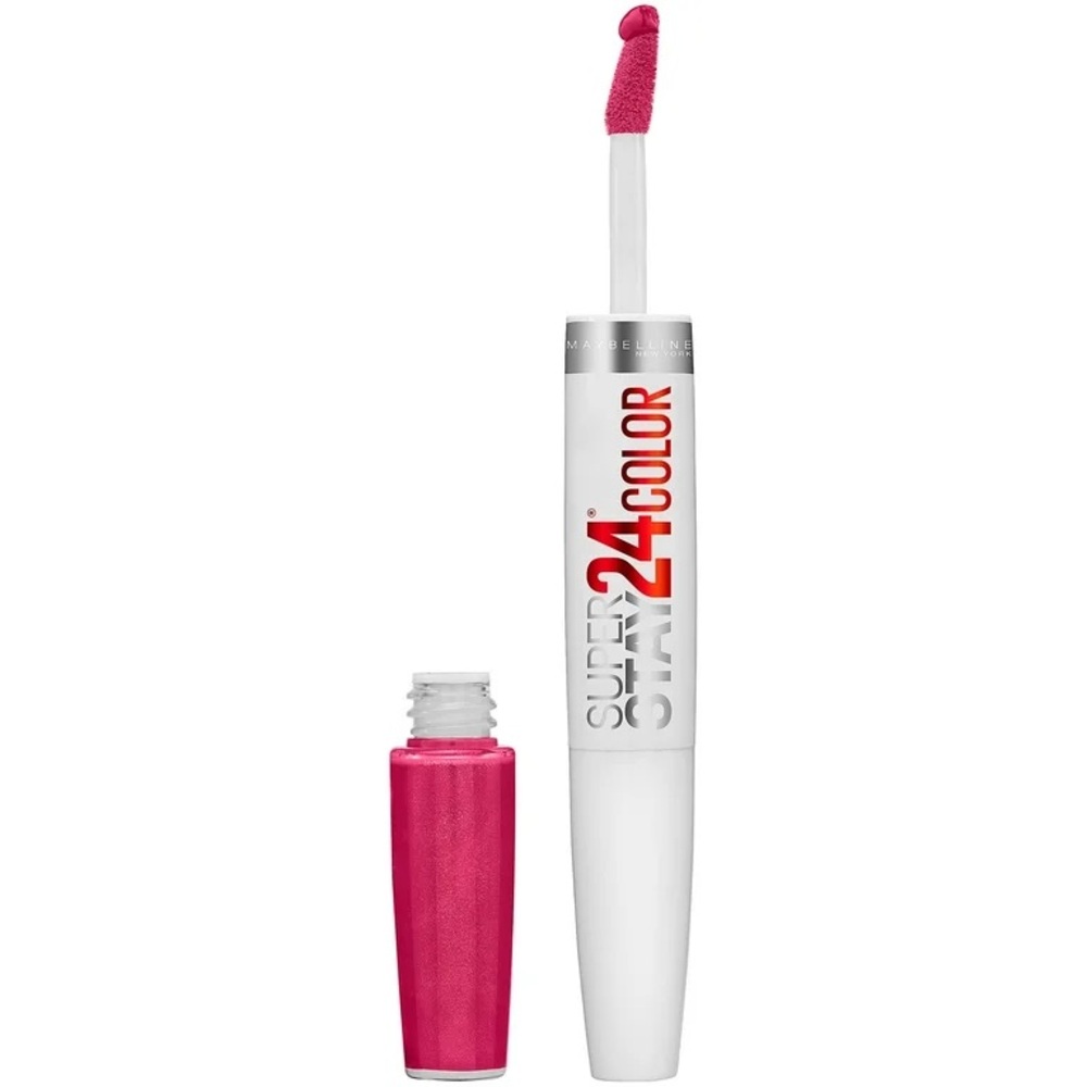NEW Maybelline SuperStay 24 Color Lipstick #220 24/7 Fuchsia